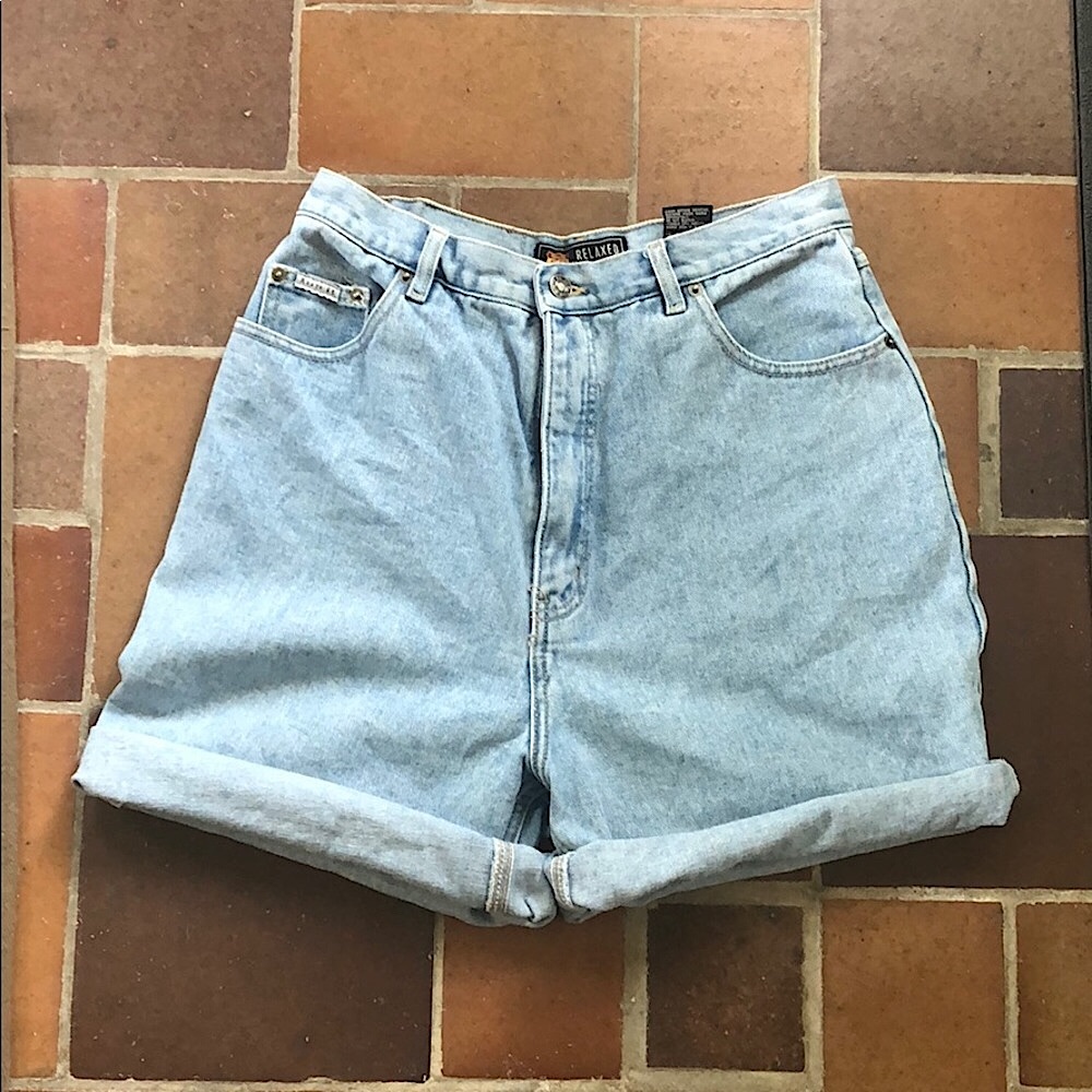 🌿Vintage Route 66 Denim Shorts